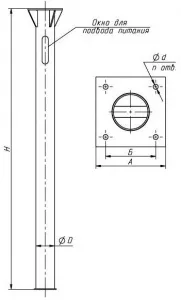 Закладная деталь фундамента ТАНС.31.002.000 (ЗФ-36/4/К400-3,0-б) OE OPORA ENGINEERING Закладная деталь фундамента ТАНС.31.002.000 (ЗФ-36/4/К400-3,0-б) OE OPORA ENGINEERING
